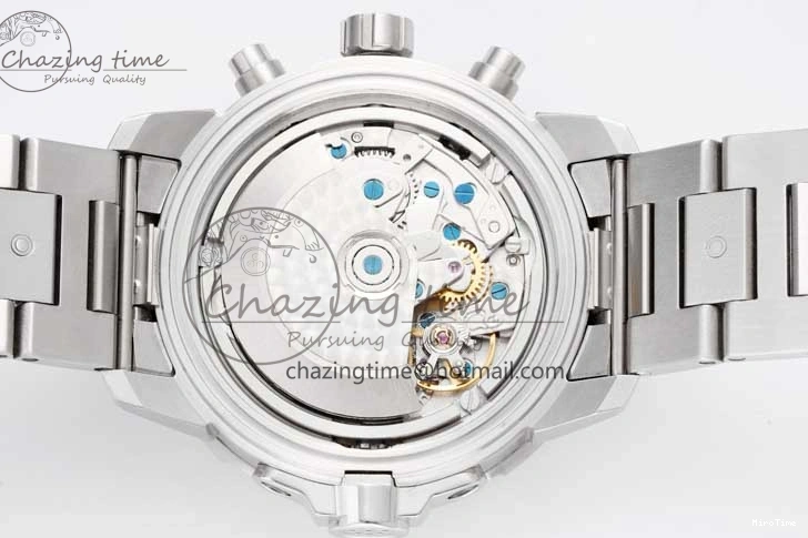 MIROTIME 0123 Aquatimer Chrono SS V6SF 1:1 Best Edition Blue Dial on SS Bracelet A Modern 7032